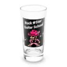 Rock★Star Guitar School 公式Goodsのロック★スターおしゃれアイテム Long Sized Water Glass :front