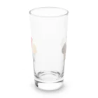 なてぃ子.  ハムスターのカップケーキハムたち Long Sized Water Glass :front