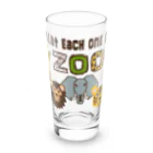 キッズモード某のZOO (大事な仲間) Long Sized Water Glass :front