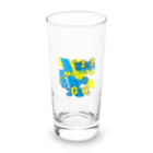 エルフ はるのBlueYELLOW Long Sized Water Glass :front