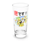 まめるりはことりの密です！セキセイインコさん【まめるりはことり】 Long Sized Water Glass :front