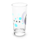 idumi-artの青い月と熱帯魚🐠 Long Sized Water Glass :front