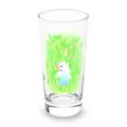 Lily bird（リリーバード）の豆苗まみれのセキセイちゃん Long Sized Water Glass :front