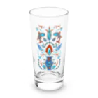 IZANAMI by Akane Yabushitaの🇹🇷トルコのイズニックタイル【ターコイズ】 Long Sized Water Glass :front