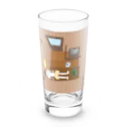 ぽじ子のサ室 Long Sized Water Glass :front