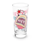 イラスト MONYAAT のHEY YOU!*釣れたかもA* Long Sized Water Glass :front