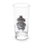 あんにゅむの遮光器土偶のぬいぐるみ Long Sized Water Glass :front