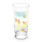 小桜森のラブバとフルーツ Long Sized Water Glass :front