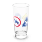 モノツクルヒト　Fuku～ふく～の馬標識 Long Sized Water Glass :front