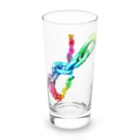 ナグラクラブ デザインのくさりレインボー4 Long Sized Water Glass :front