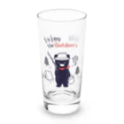 あずき缶のアウトドアベア Long Sized Water Glass :front