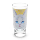 harupink🌸ペット似顔絵illustの色えんぴつラグドール Long Sized Water Glass :front