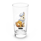 犬グッズの店しえるぶるーのマリンだワン　柴犬 Long Sized Water Glass :front