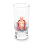  kuriko のえらそうなうさぎのタンブラー Long Sized Water Glass :front