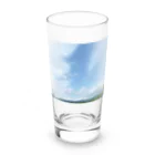 akane_art（茜音工房）の癒しの風景（空と雲） Long Sized Water Glass :front