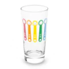 フォーヴァの牛乳びんふた開け Long Sized Water Glass :front