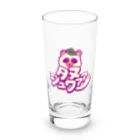 tanuki_msのジンジャーエール・タヌシュアァァ　ロゴ  Long Sized Water Glass :front