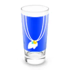 pastelia　shopのおまもりの羽 Long Sized Water Glass :front