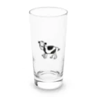 BB onlineのカウくん Long Sized Water Glass :front