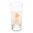 ホワイトチョコのレディモモ Long Sized Water Glass :front