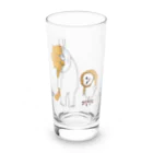 shimeji_omuのネコとメンフクロウ Long Sized Water Glass :front