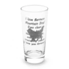 onehappinessのバーニーズ・マウンテン・ドッグ Long Sized Water Glass :front