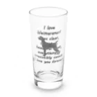 onehappinessのワイマラナー Long Sized Water Glass :front