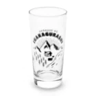 8anna storeの憧れの田舎暮らし／ロゴ風デザイン Long Sized Water Glass :front