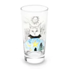 あおニャーマンの猫の世界で Long Sized Water Glass :front