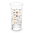 mincruのチリモン図鑑 Long Sized Water Glass :front