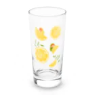 コトリ ノ ストアのひっつきレモンコザちゃん Long Sized Water Glass :front