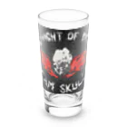 Ａ’ｚｗｏｒｋＳのTEAM SKULLZ　BLKWRAPPING Long Sized Water Glass :front