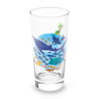 みなとまち層の暖かい海の魚たち Long Sized Water Glass :front