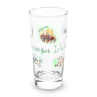 ちゅんTのガラパゴス諸島の仲間たち Long Sized Water Glass :front