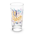 IZANAMI by Akane Yabushitaの🌸 満開の花束（トロピカル） Long Sized Water Glass :front