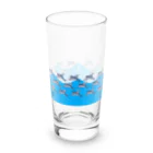 魚長～UoChou～のトビウオウェーブ Long Sized Water Glass :front