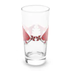 Amiの風車赤金魚 Long Sized Water Glass :front