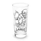 TRAVA design SHOPの女子高生ラリアット Long Sized Water Glass :front