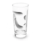LalaHangeulのハングル　訓民正音デザイン① Long Sized Water Glass :front