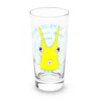 LalaHangeulのコンゴウフグ　日本語サークル Long Sized Water Glass :front