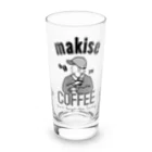 Makise COFFEE.のマキセコーヒー(ラテ美ちゃん) Long Sized Water Glass :front