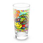 どりほぷの草食のワニ・シモスクス Long Sized Water Glass :front