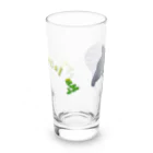 LalaHangeulのマレーバクの子供 ハングルデザイン Long Sized Water Glass :front