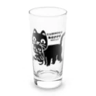 イラスト MONYAAT のやみねこ、ろっぽ Long Sized Water Glass :front