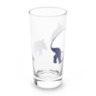 LalaHangeulのマレーバク　文字無し　親子 Long Sized Water Glass :front