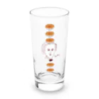 NIKORASU GOのユーモアダジャレデザイン「パンパンパンショパンパンパン」 Long Sized Water Glass :front