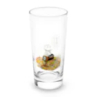 オサヤマの絵筆のシカマルの冒険譚【休憩編】 Long Sized Water Glass :front