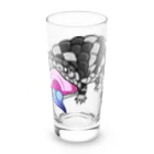 もむのふの爬虫類グッズやさんのマツカサトカゲちゃん Long Sized Water Glass :front