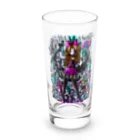 ビューティフルハードコアイラストレーション-DESIGN STOREのminiture toy doll rabbit Long Sized Water Glass :front