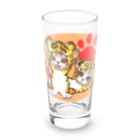 nya-mew（ニャーミュー）のとらニャーちゃん Long Sized Water Glass :front
